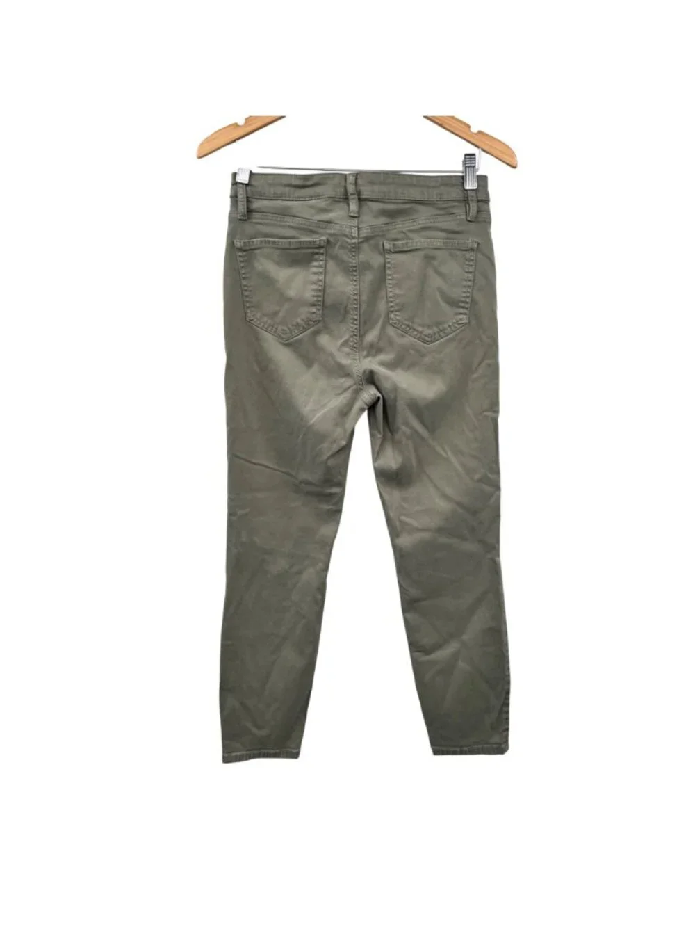 Buffalo David Britton Womens Havana Skinny Ankle Jeans Sage Green Size 6/28